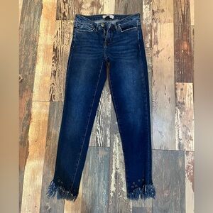 Zara Dark Indigo Skinny Jeans